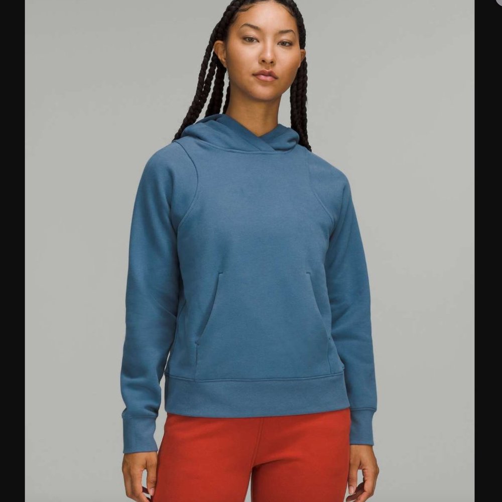 SOLD - NWT Lululemon Loungeful Hoodie - Soft Denim (6)